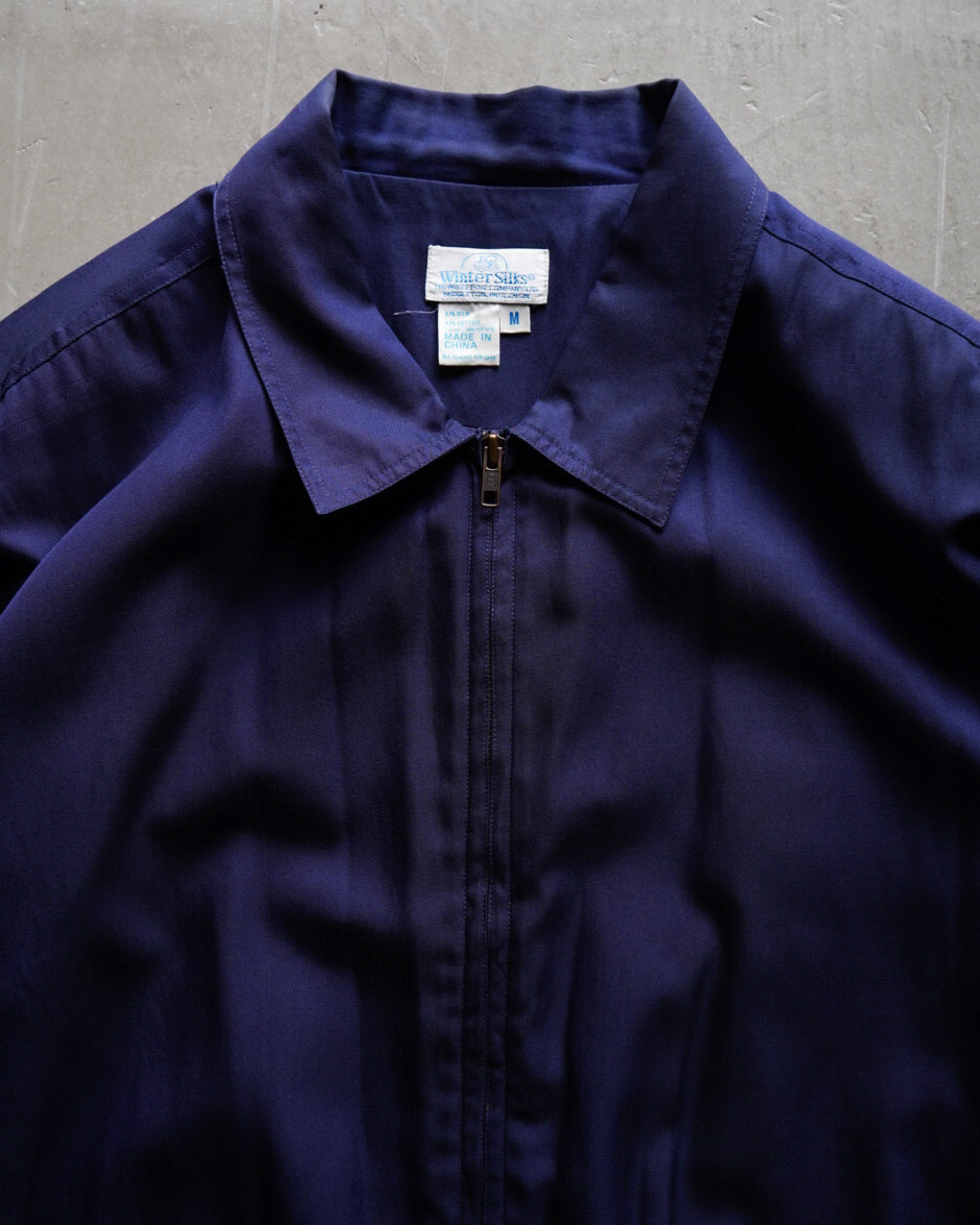 cotton silk tack design harrington Jacket