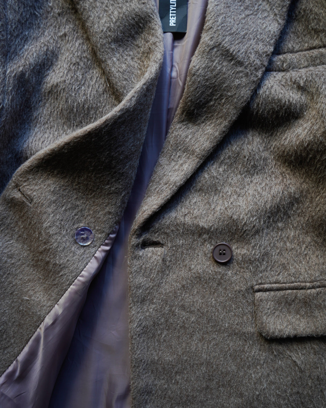 " ladies " shaggy tailored jacket