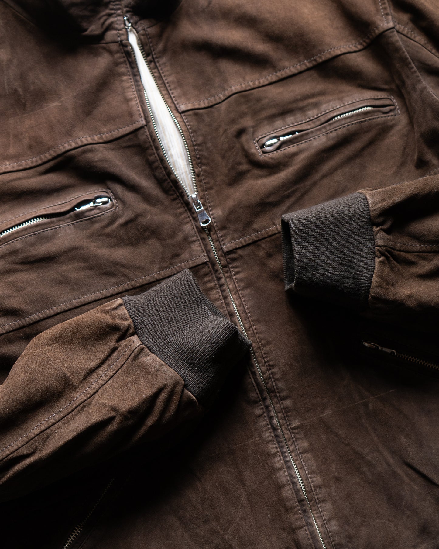 DESIREE suede leather jacket