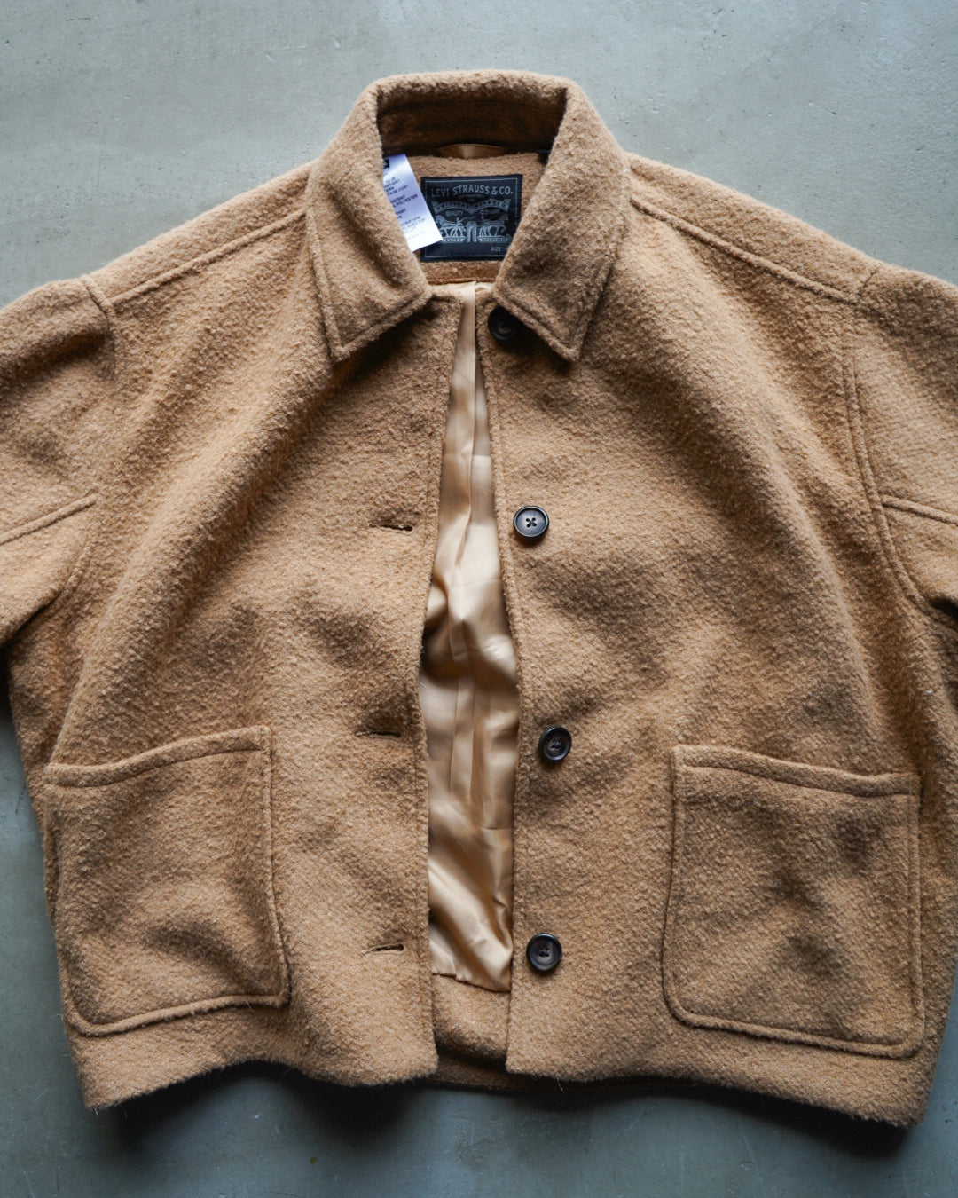 Levi's fleece short length jacket