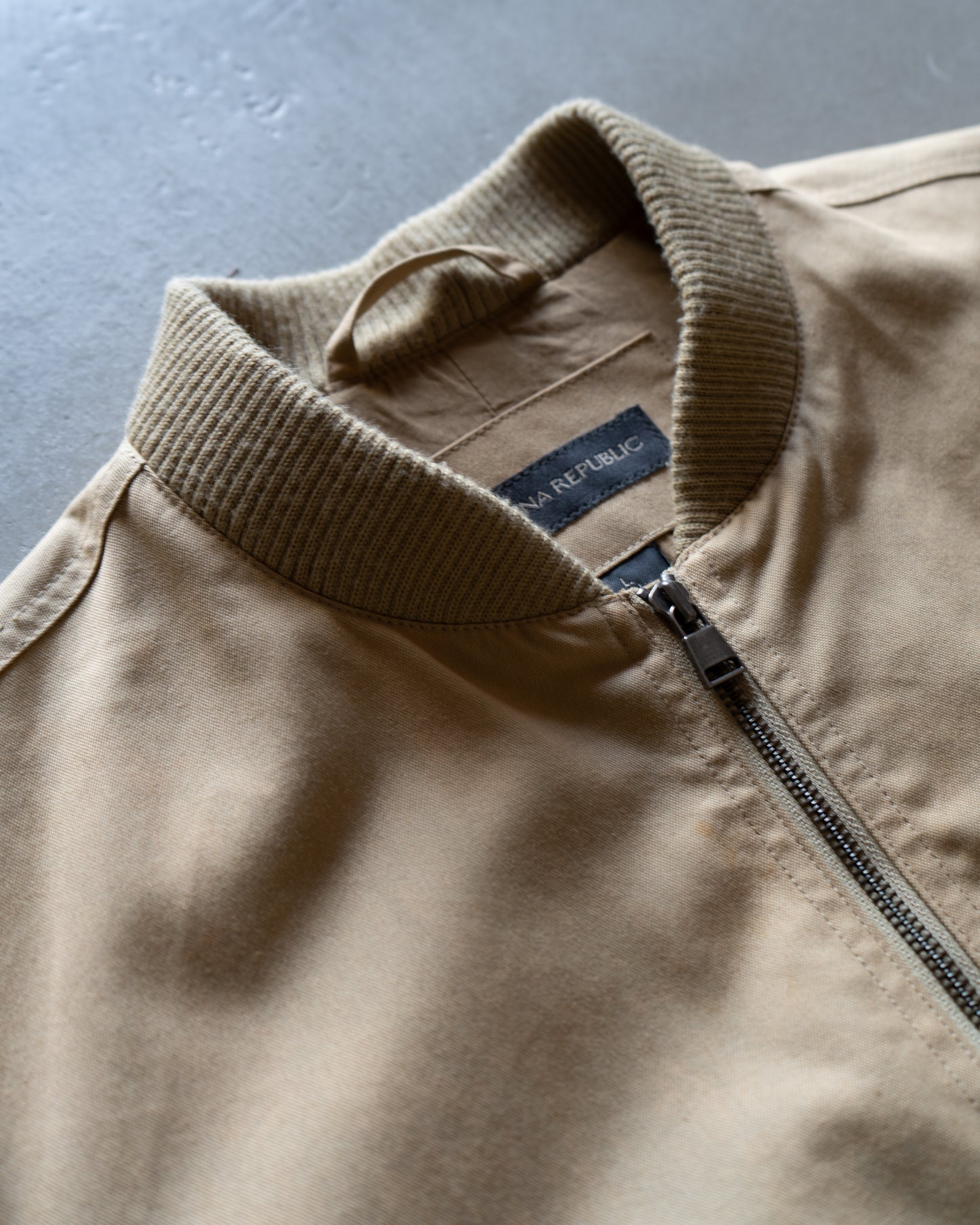 BANANA REPUBLIC cotton ma-1 type jacket