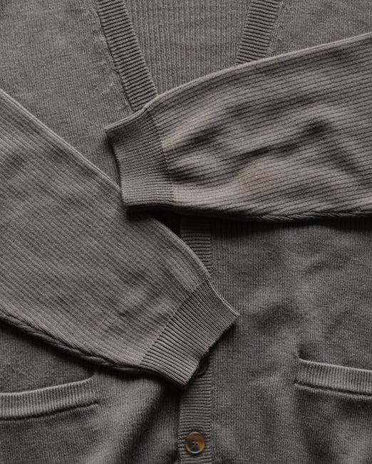 GIORGIO ARMANI wool knit cardigan