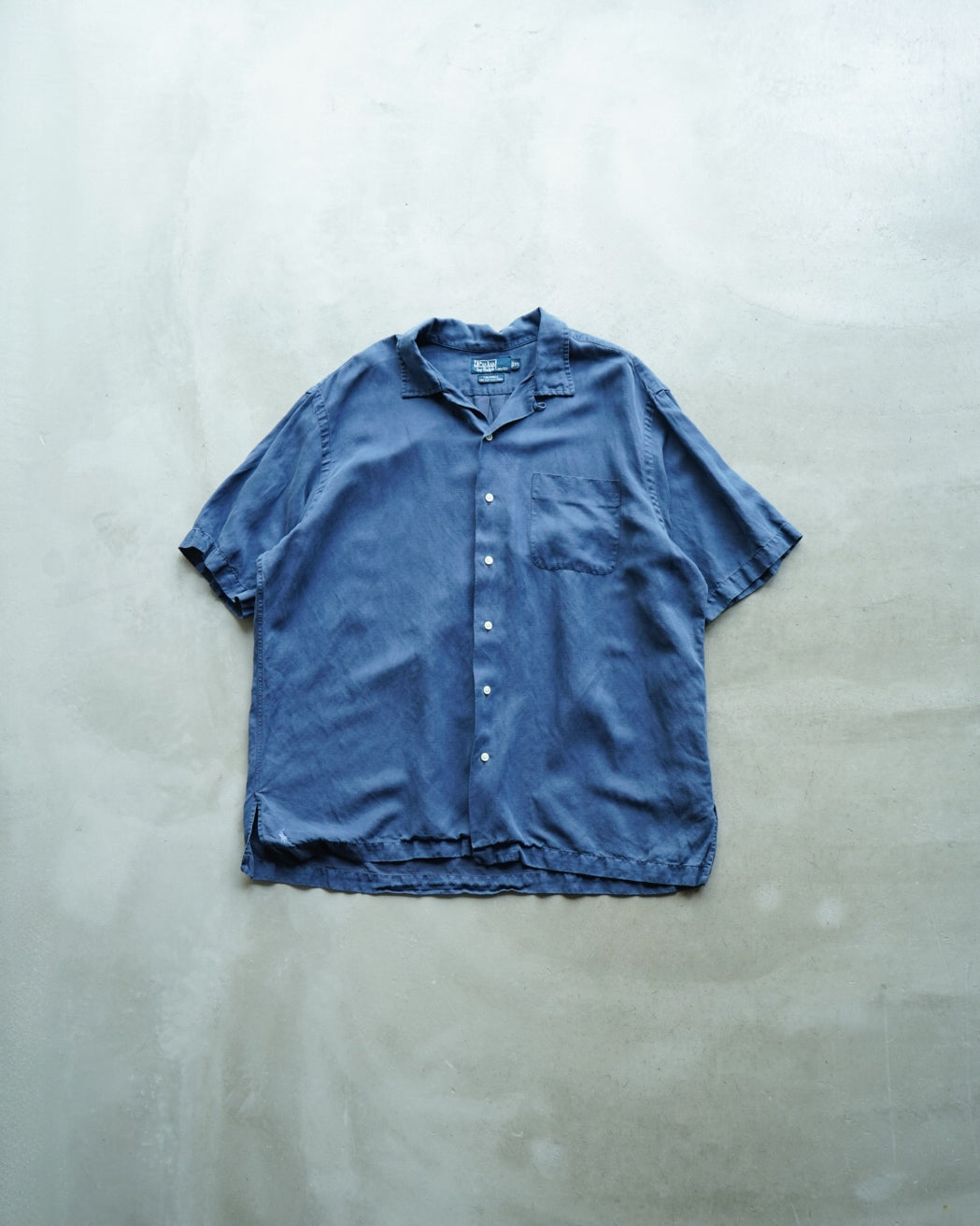Ralph Lauren "CALDWELL" open collar shirt