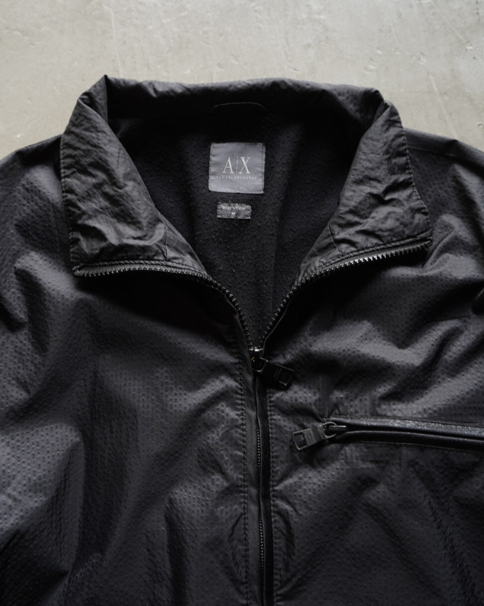 A|X ARMANI EXCHANGE nylon full zip blouson jacket