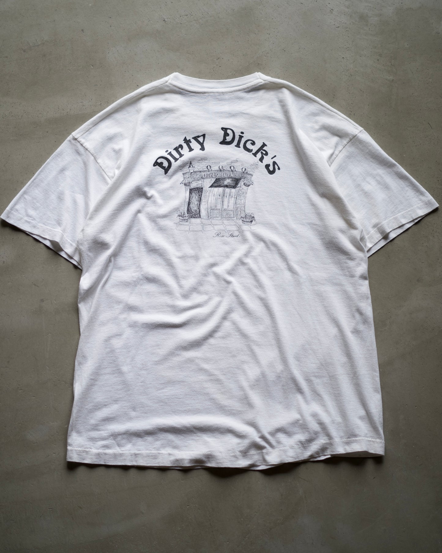 90's "Dirty Dick’s"  Message tee