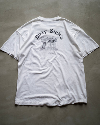 90's "Dirty Dick’s"  Message tee