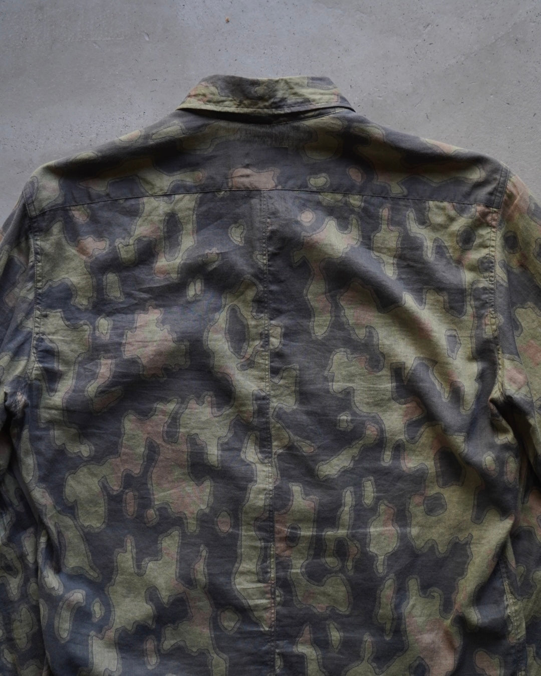 DRIES VAN NOTEN Cotton Sheer All-over design shirt