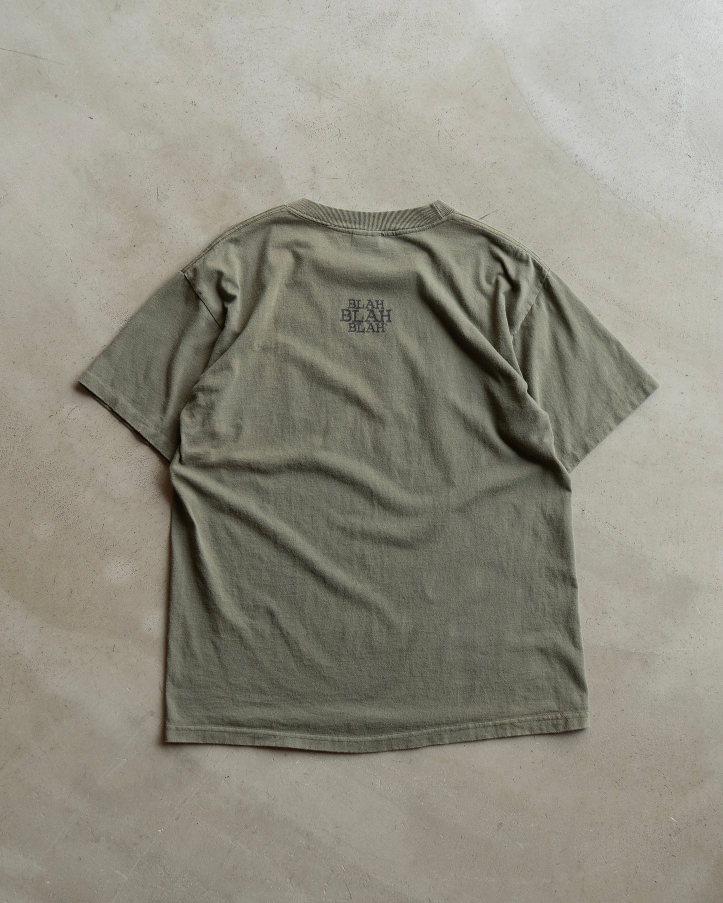 90's USA製 "OUT OF BODY" message tee