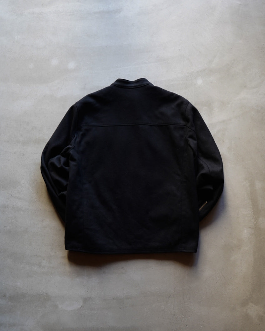 GAP melton wool stand collar zipup jacket