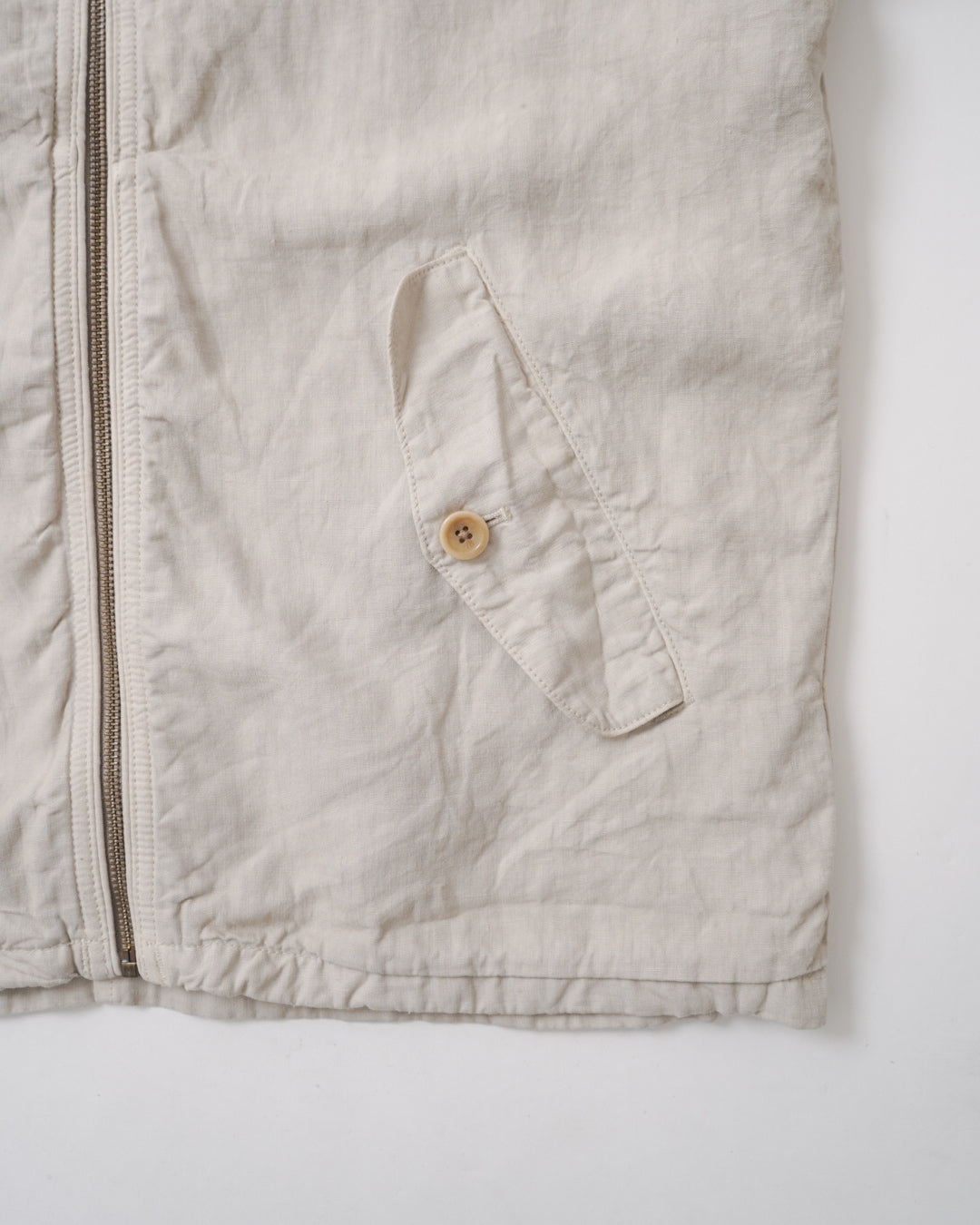 Banana Republic garment dye linen riders jacket