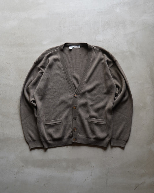 GIORGIO ARMANI wool knit cardigan