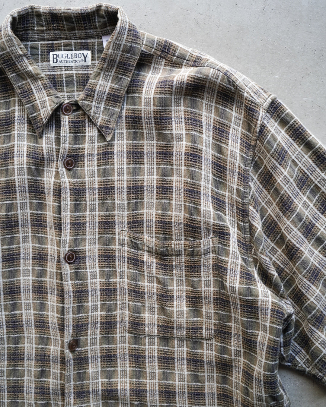 BUGLE BOY cotton short sleeve shirts