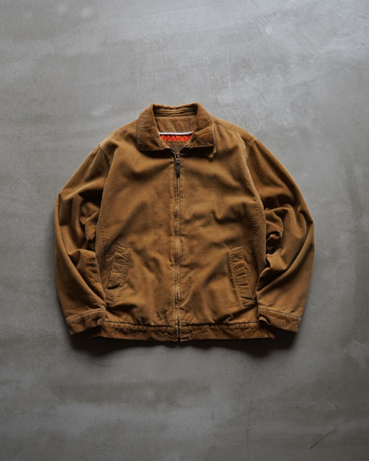 80s Corduroy padded jacket