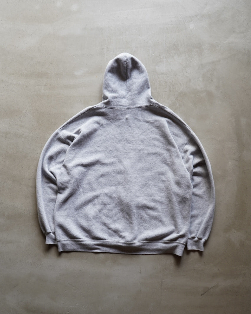 Hanes EcoSmart gray pullover zip-up foodie