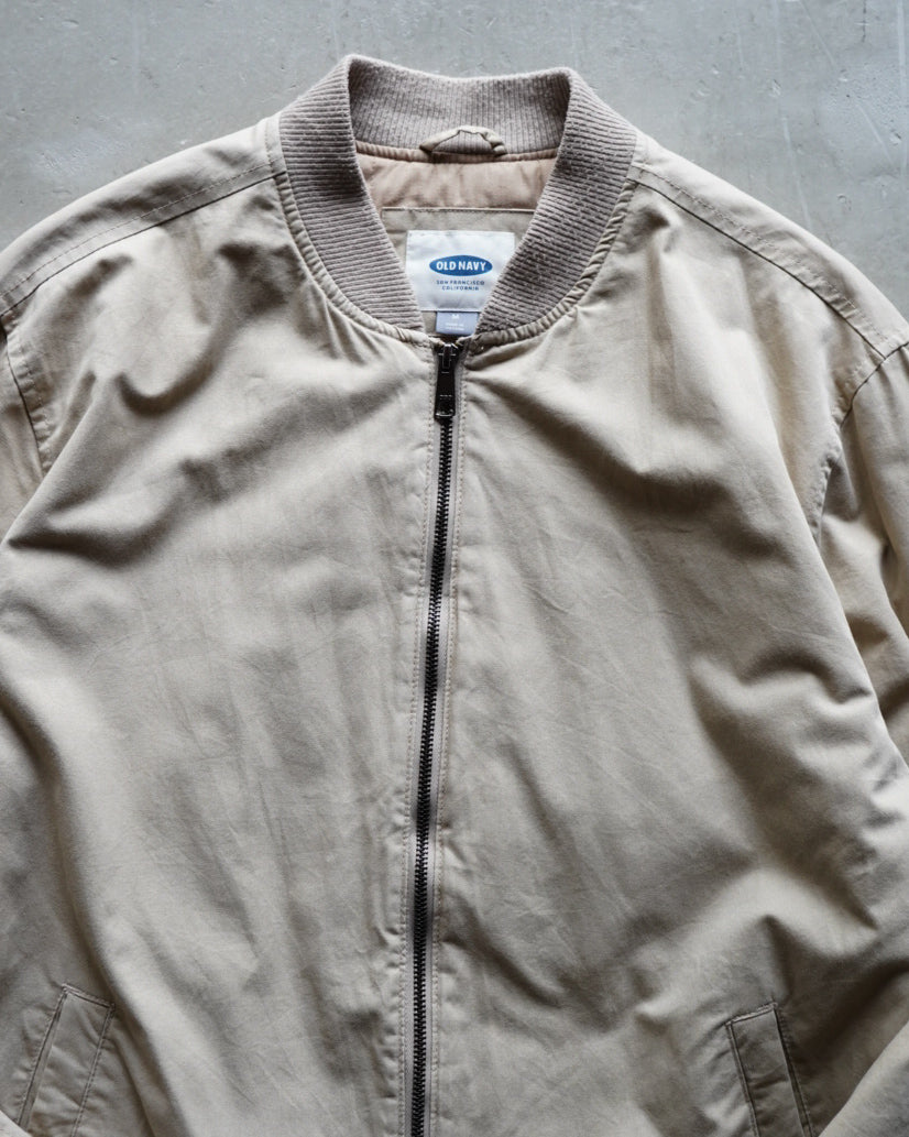 Old Navy MA-1 type Zip-Up Flight Jacket