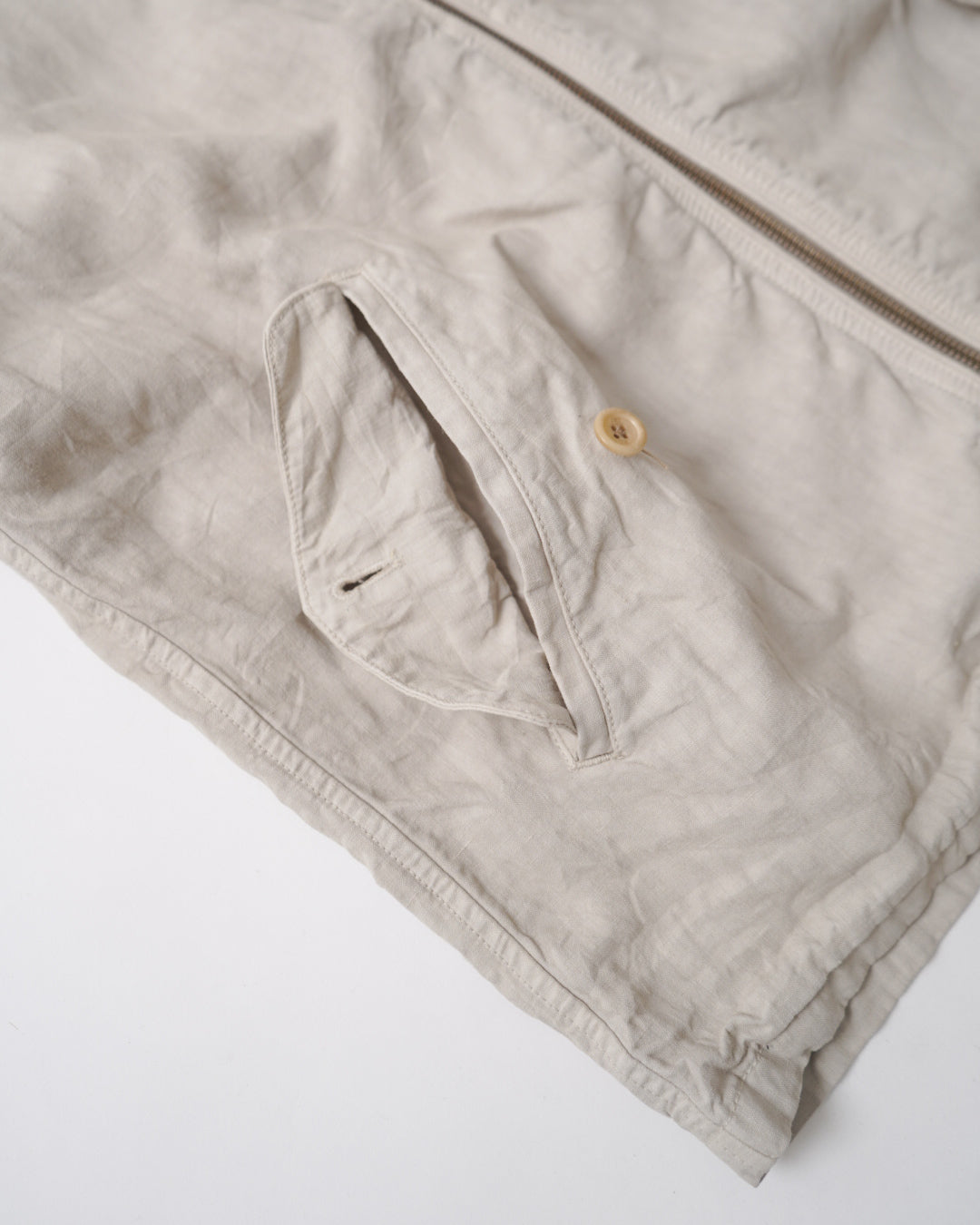 Banana Republic garment dye linen riders jacket