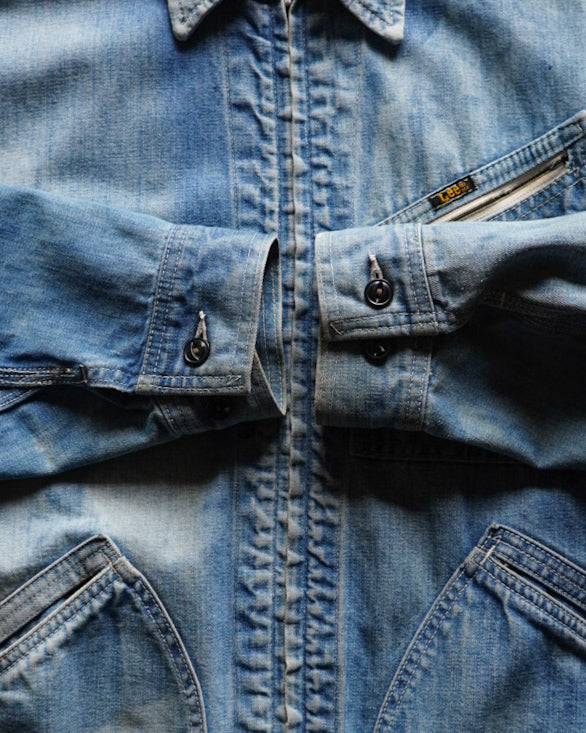 70s Lee 91-B Denim Work Jacket