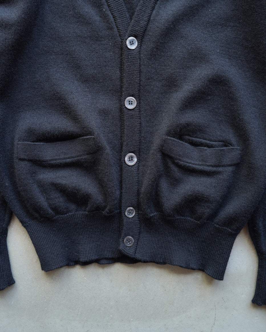 Yves Saint Laurent logo design wool cardigan