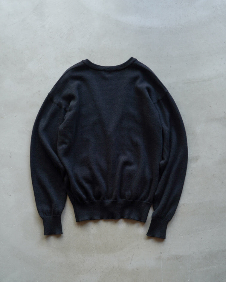 Yves Saint Laurent logo design wool cardigan