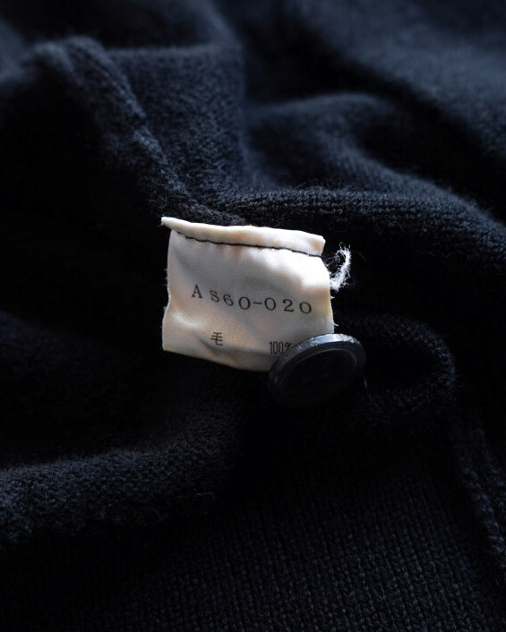 Yves Saint Laurent logo design wool cardigan