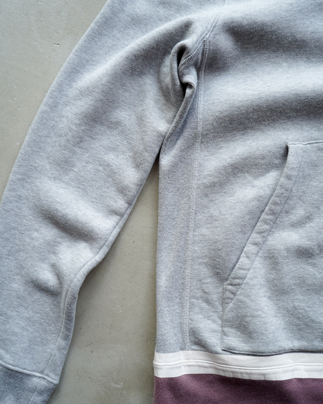 MARNI cotton sweat switching design hoodie